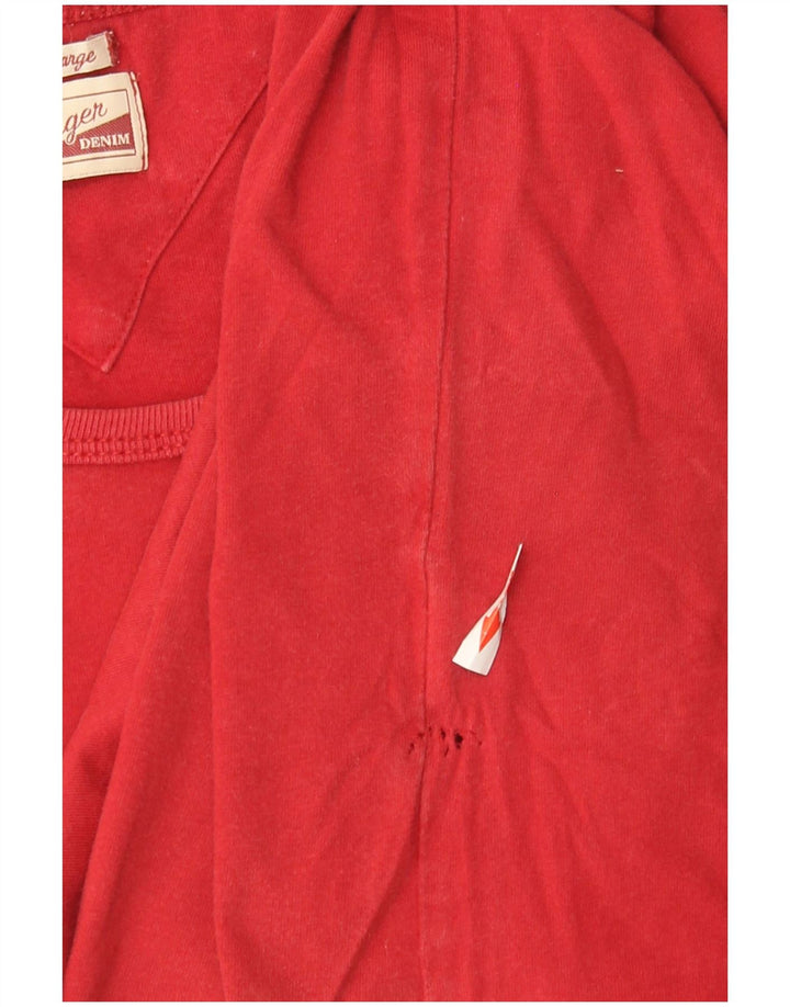 Tommy Hilfiger T-Shirt Homme Haut XL Rouge