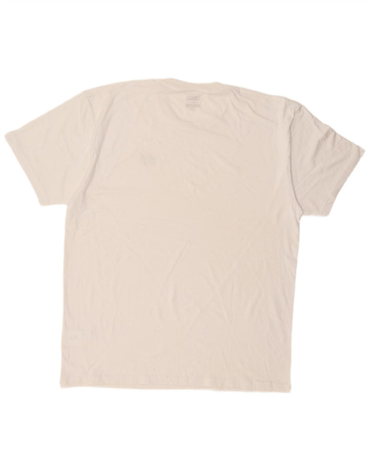 VANS T-shirt coupe classique pour homme XL en coton blanc
