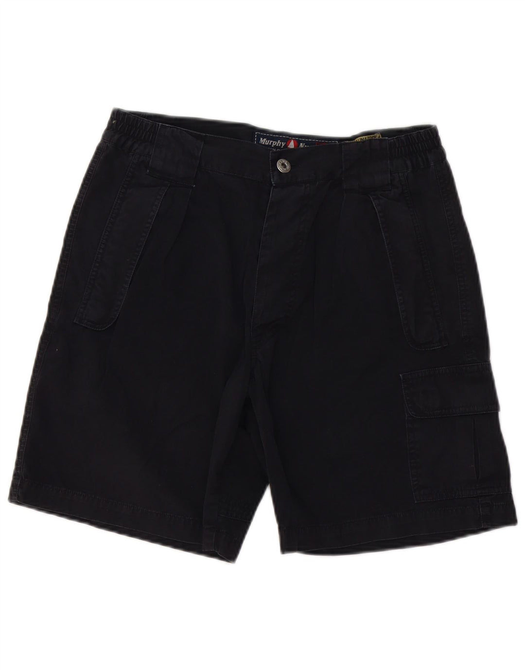 Murphy & Nye Short Cargo Homme W31 Coton Noir Moyen