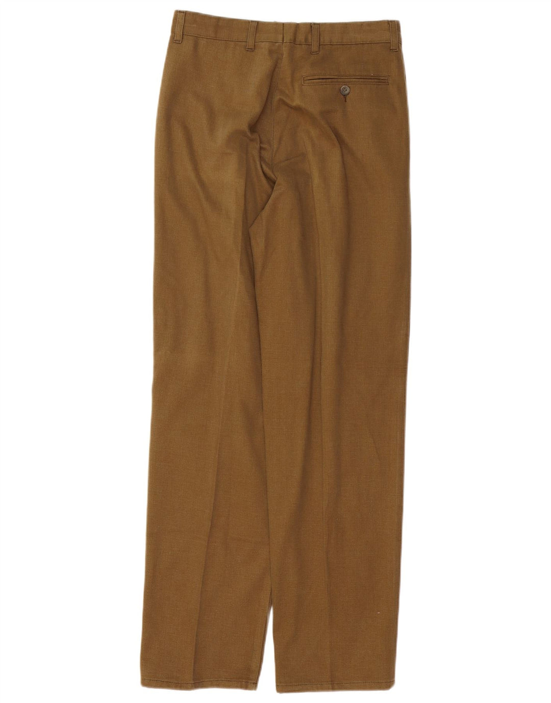 VINTAGE Pantalon Chino Pegged Homme W28 L31 Coton Marron