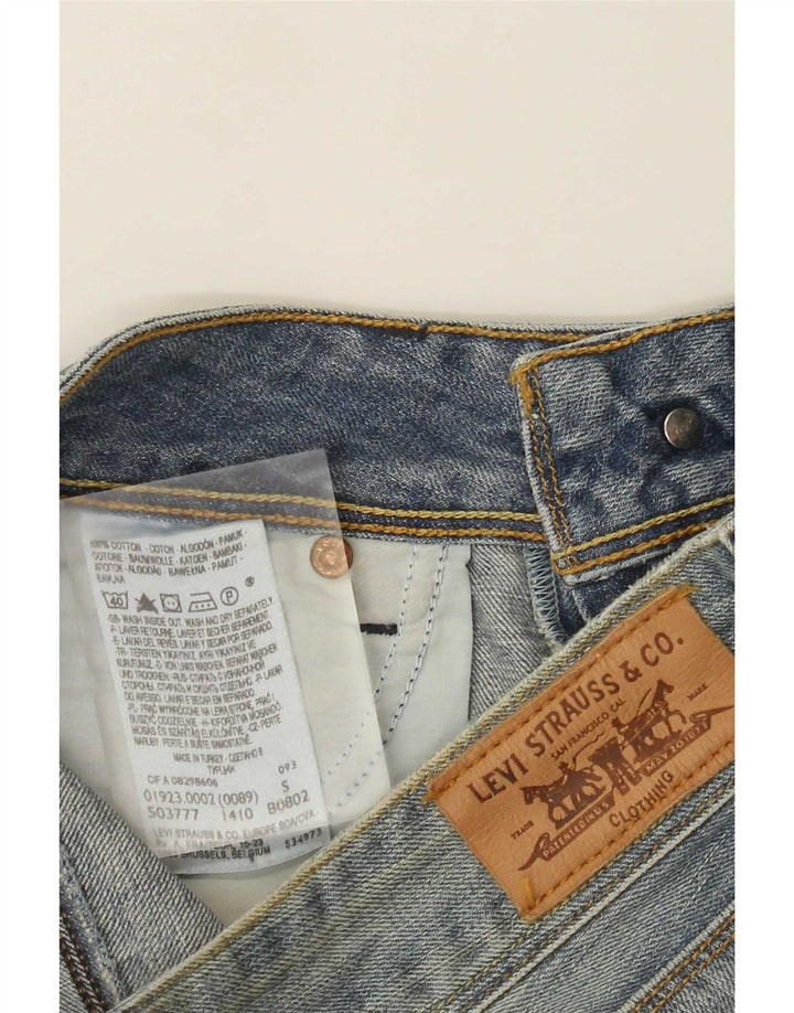 Levi's Short En Jean Femme Small W27 Bleu Coton