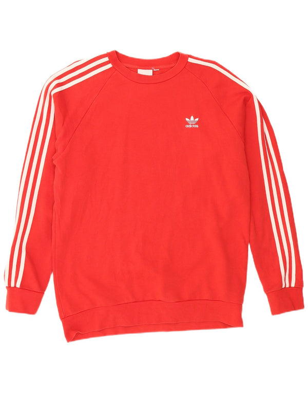 ADIDAS Sweat-Shirt Homme Rouge Moyen