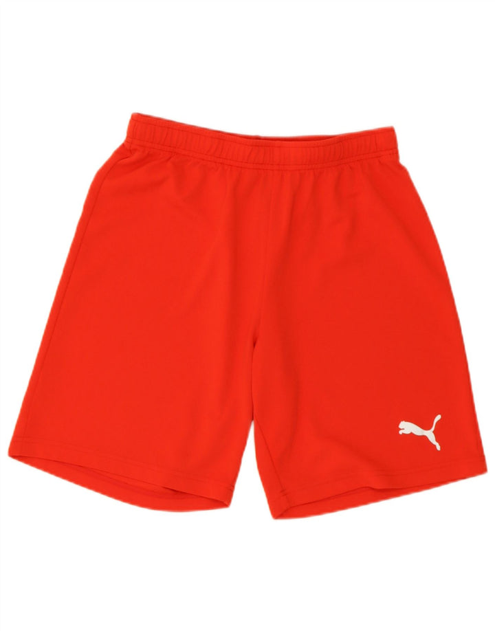 PUMA Short de Sport Homme Rouge Moyen