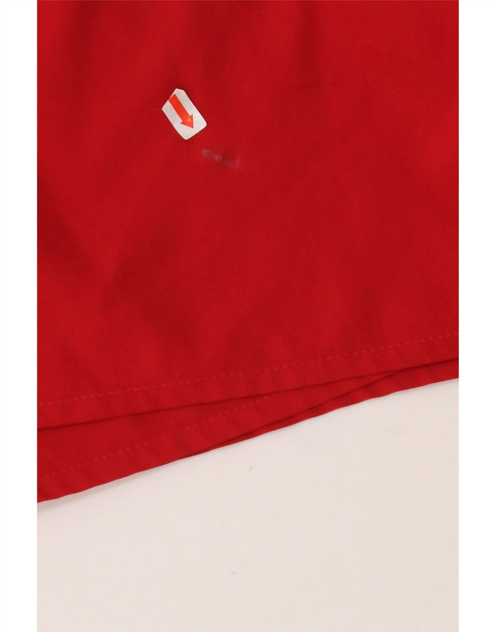 NIKE Short de Sport Dri Fit Homme Rouge Moyen Polyester