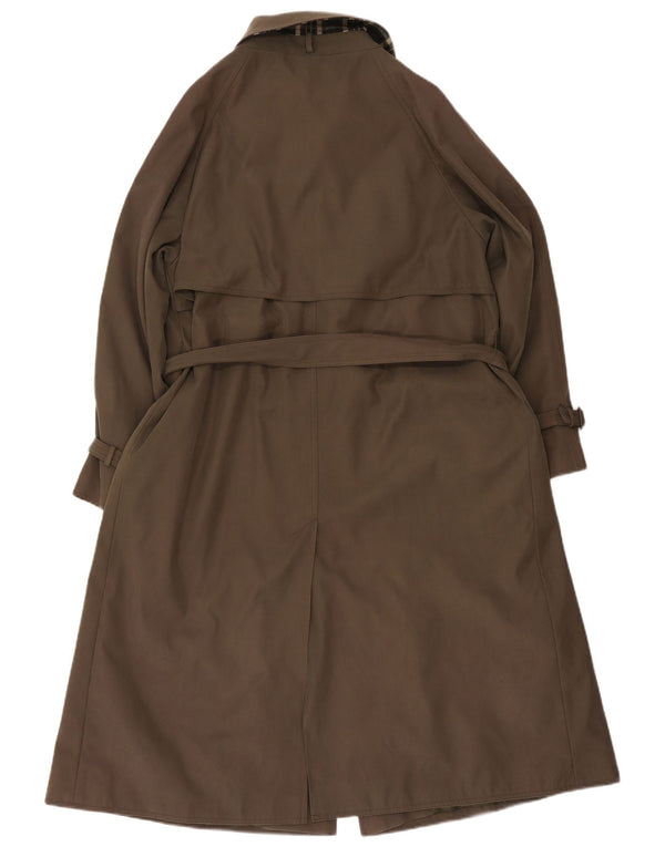 David Barry Trench-coat pour femme UK 12 Marron moyen