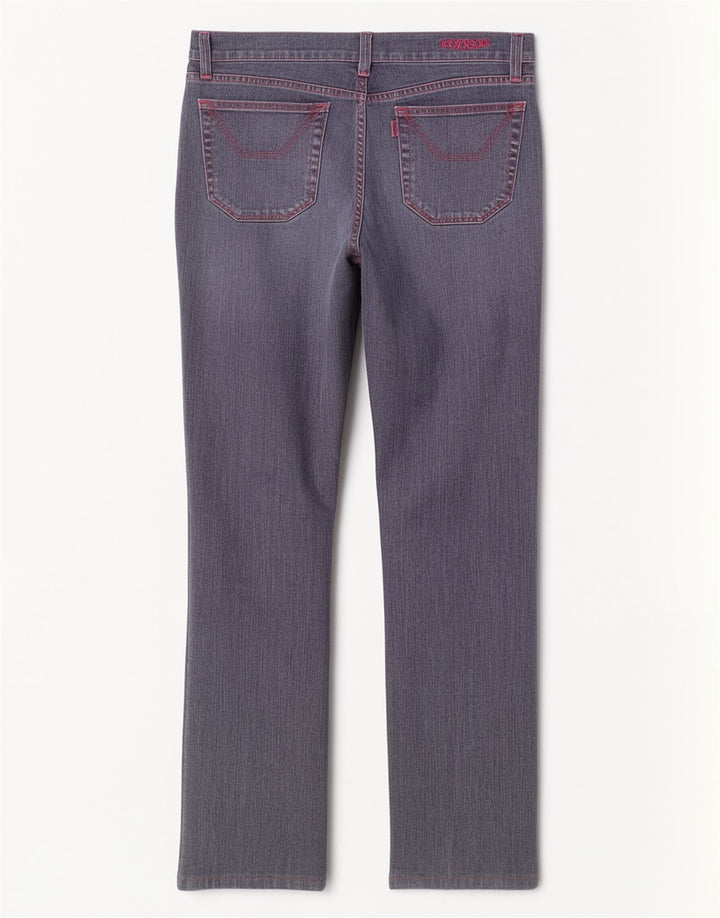 Jeckerson Jean Slim Femme W34 L30 Bleu Coton