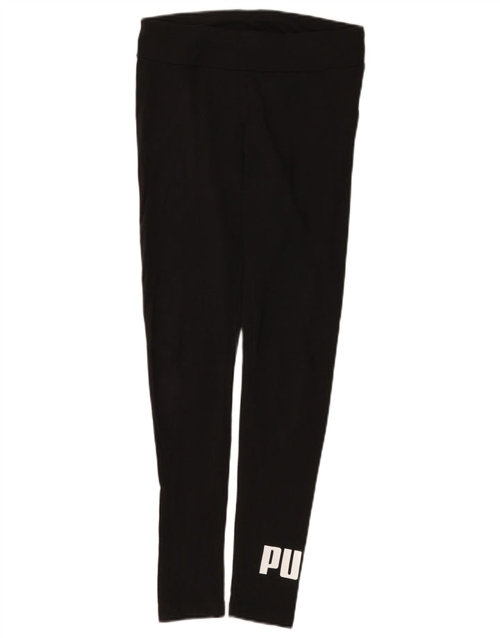 Puma Legging graphique pour femme UK 8 Small Noir Coton