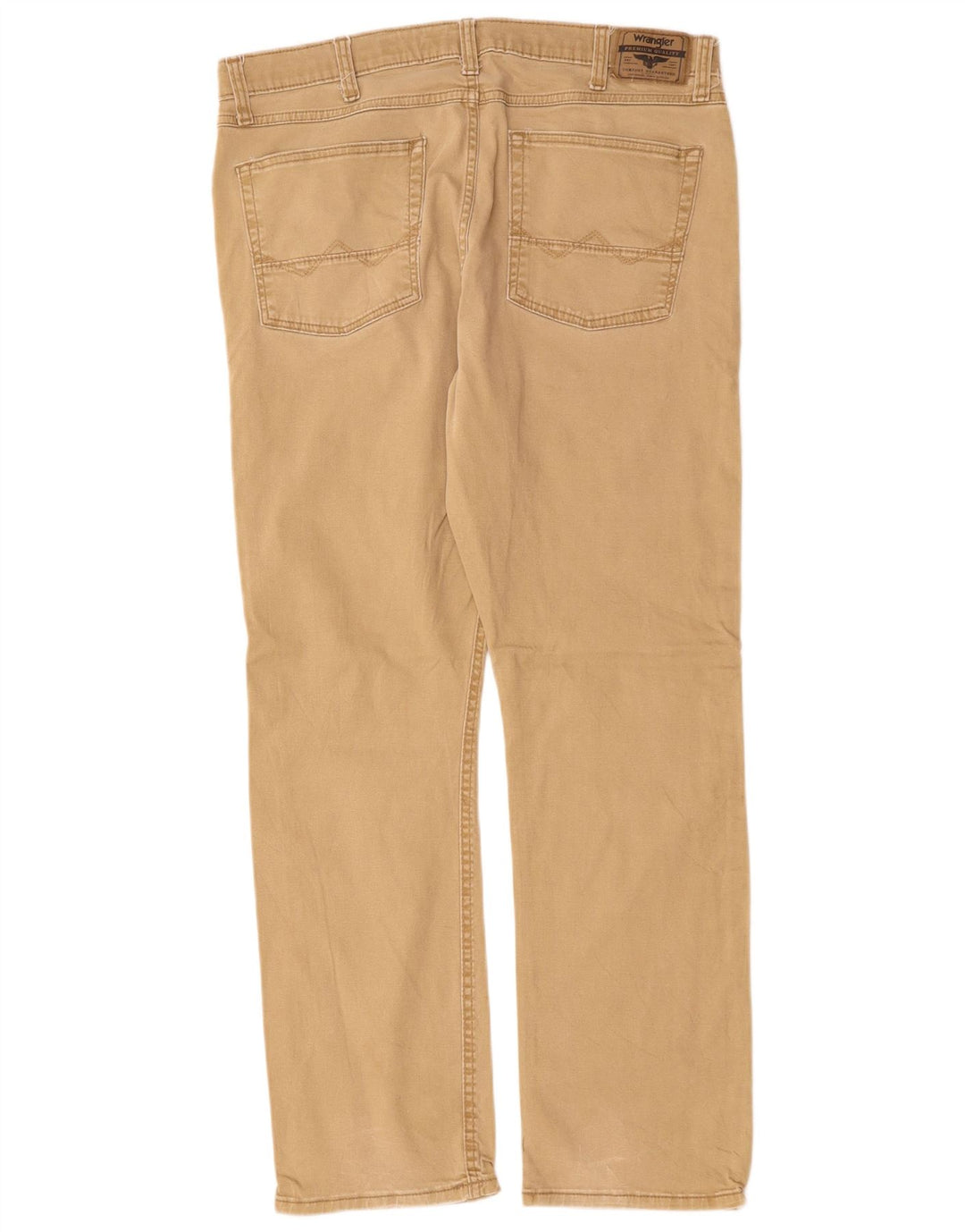 WRANGLER Pantalon décontracté droit slim pour homme W36 L29 Beige