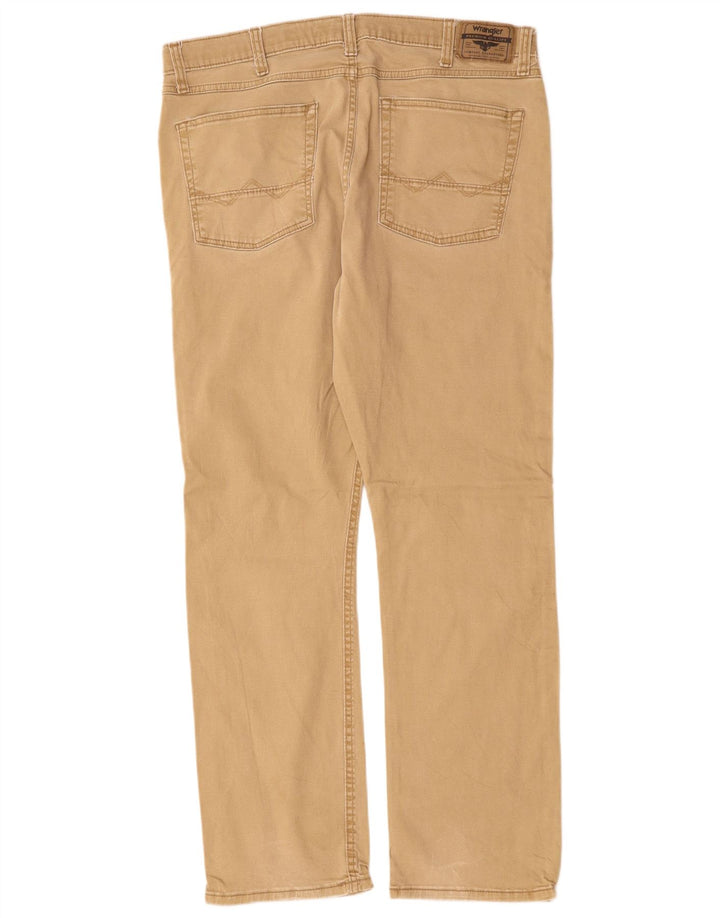WRANGLER Pantalon décontracté droit slim pour homme W36 L29 Beige