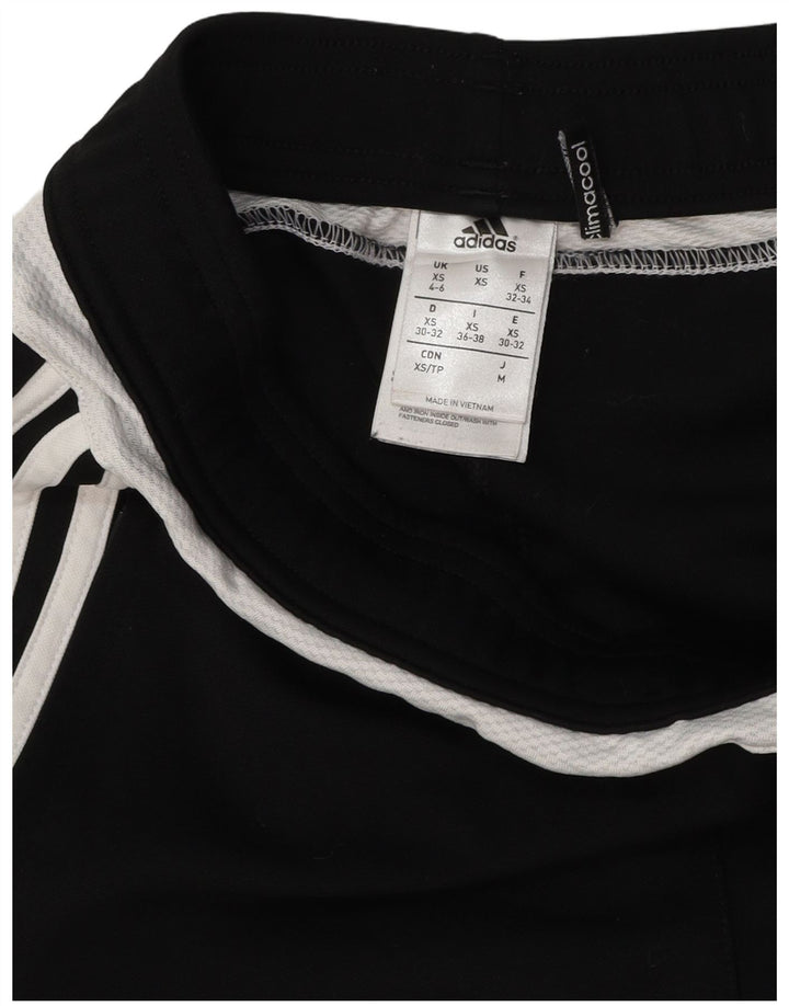 ADIDAS Femmes Climacool Leggings UK 4/6 XS Noir Polyester