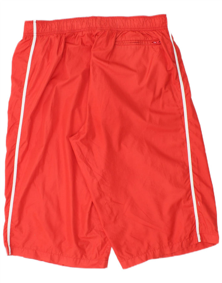 Short de sport Nike pour hommes, grand, rouge, polyester
