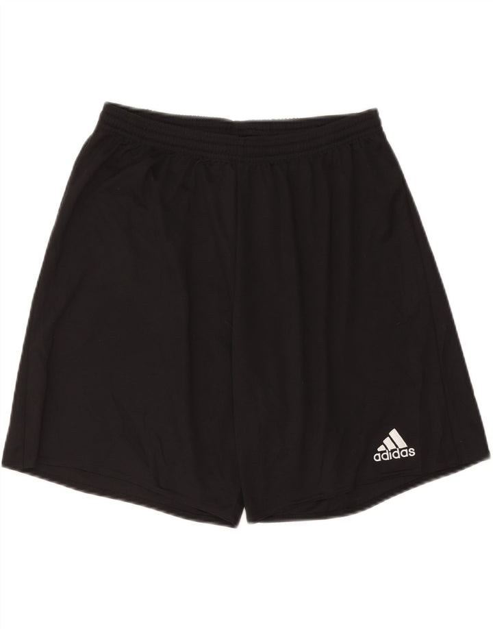 Adidas Short de sport Climalite pour homme, grand, noir, polyester