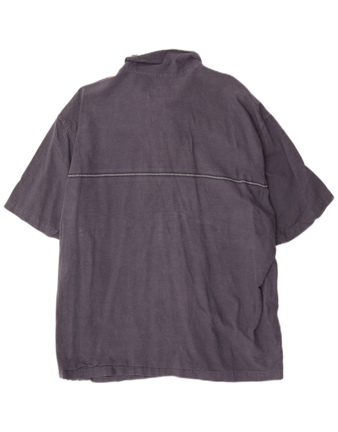 Eddie Bauer Chemise à manches courtes pour homme 2XL en coton bleu marine