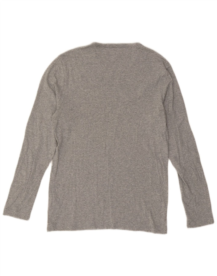 G-Star Haut à manches longues pour hommes en coton moucheté gris grand
