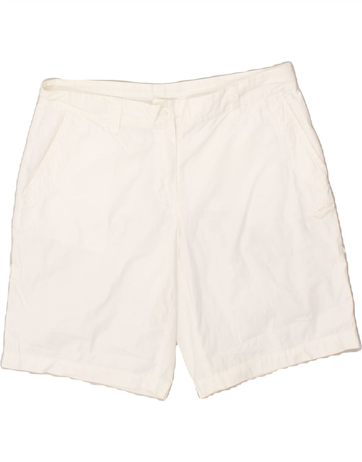 LOTTO Womens Chino Shorts Large W33 White Vintage Lotto and Second-Hand Lotto from Messina Hembry 