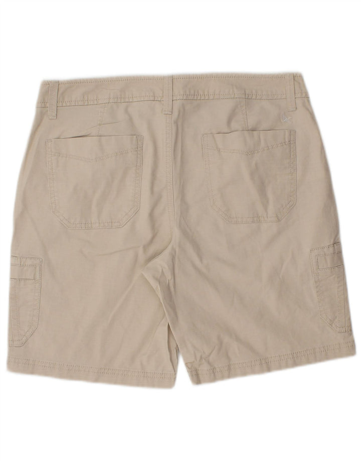 Eddie Bauer Short cargo pour femme US 4 Small W30 Coton beige