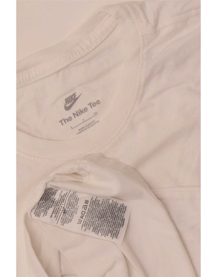 Nike T-Shirt Homme Petit Blanc Coton