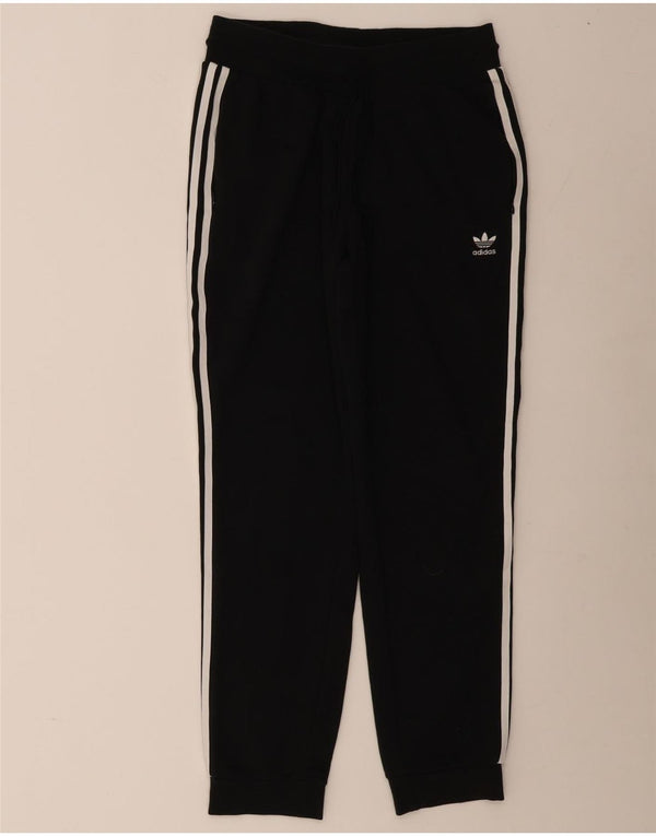Adidas Pantalon de survêtement pour femme Joggers UK 16 Large Noir Coton