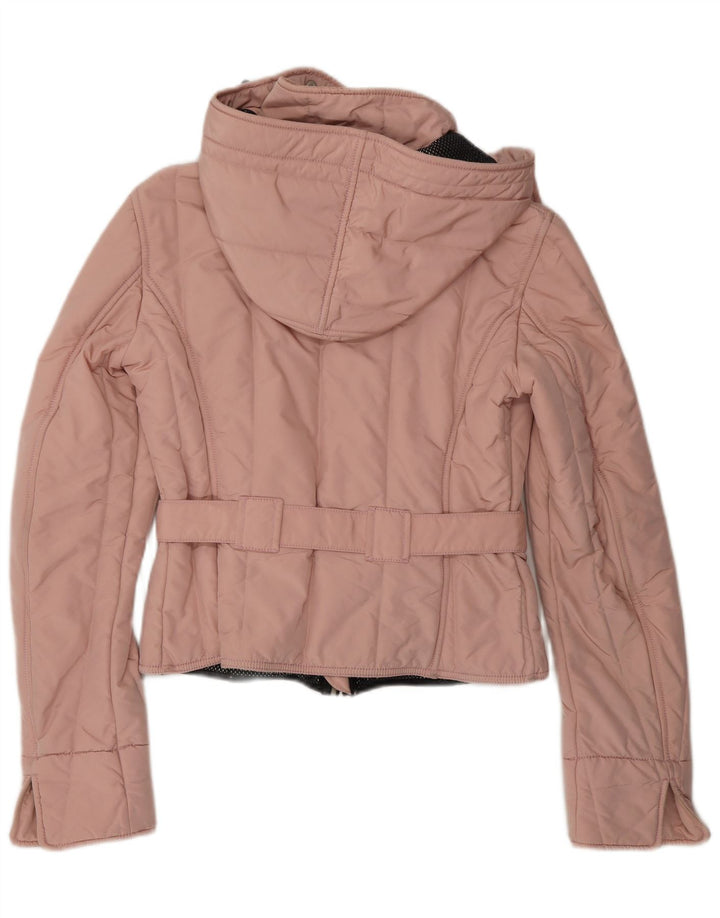 Refrigiwear Veste matelassée à capuche pour femme UK 10 Small Rose Polyamide