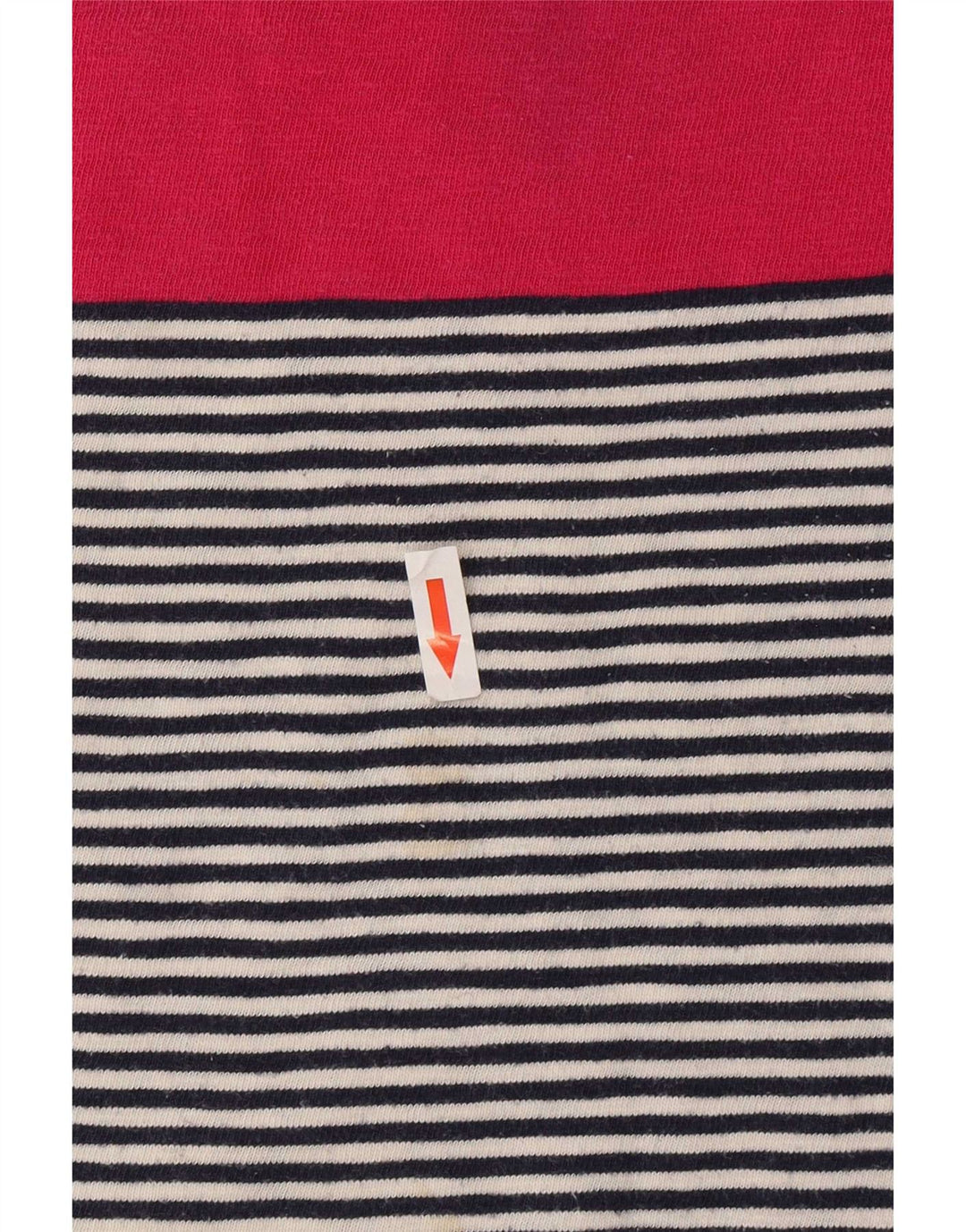 Joules Haut Femme Manches 3/4 UK 10 Petit Coton Rayé Multicolore