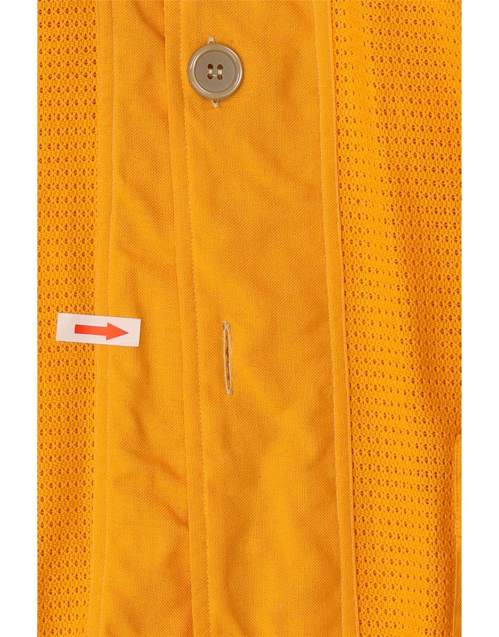 vintage Chemise Homme Taille 38 15 Jaune Moyen