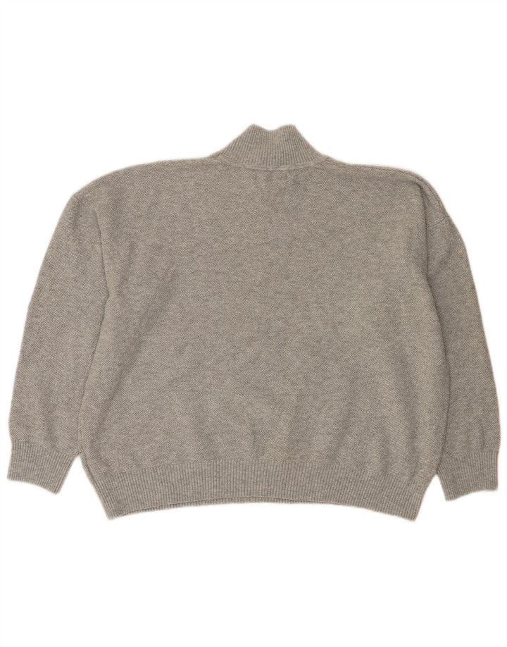 Marks & Spencer Pull col roulé pour femme UK 16 Large Gris