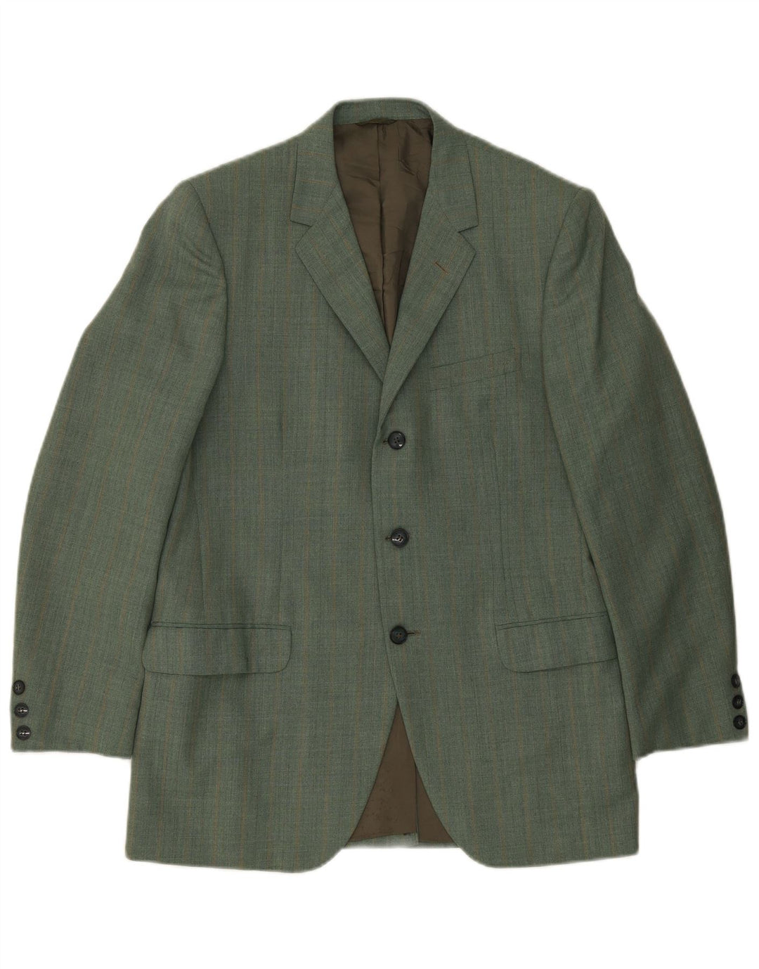 Facis Veste Blazer 3 Boutons Homme IT 48 Carreaux Vert Moyen Terital