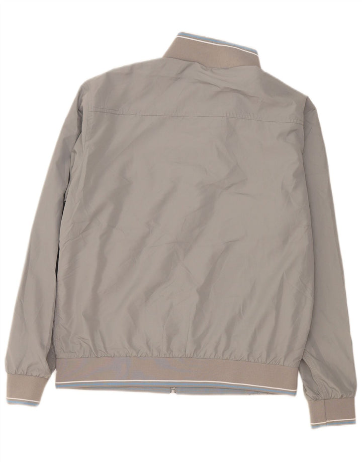 Marks & Spencer Veste Bomber Homme UK 38 Gris Moyen Polyester
