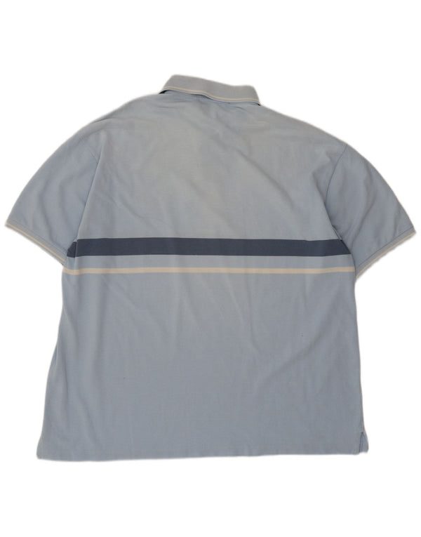 Fred Perry Polo Homme XL Bleu Rayé Coton