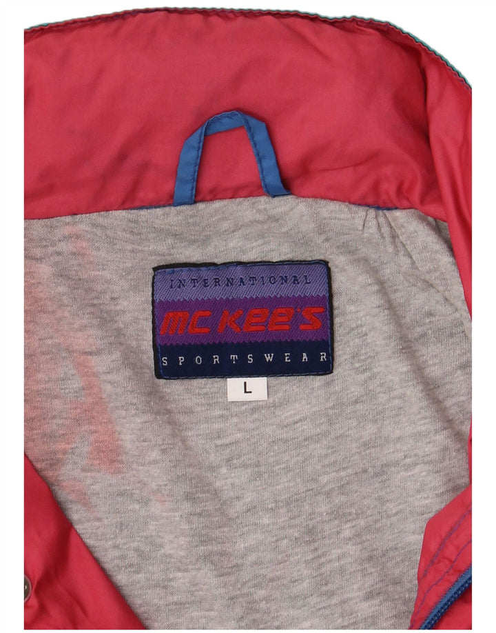 MC Kee's Veste de survêtement pour femme UK 16 Large Multicolore Colourblock