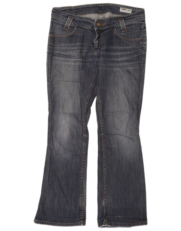 Lee Womens Leola Bootcut Jeans W31 L31 Blue Cotton