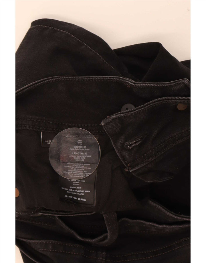 G-Star Jeans Midge Straight Femme W31 L32 Coton Noir