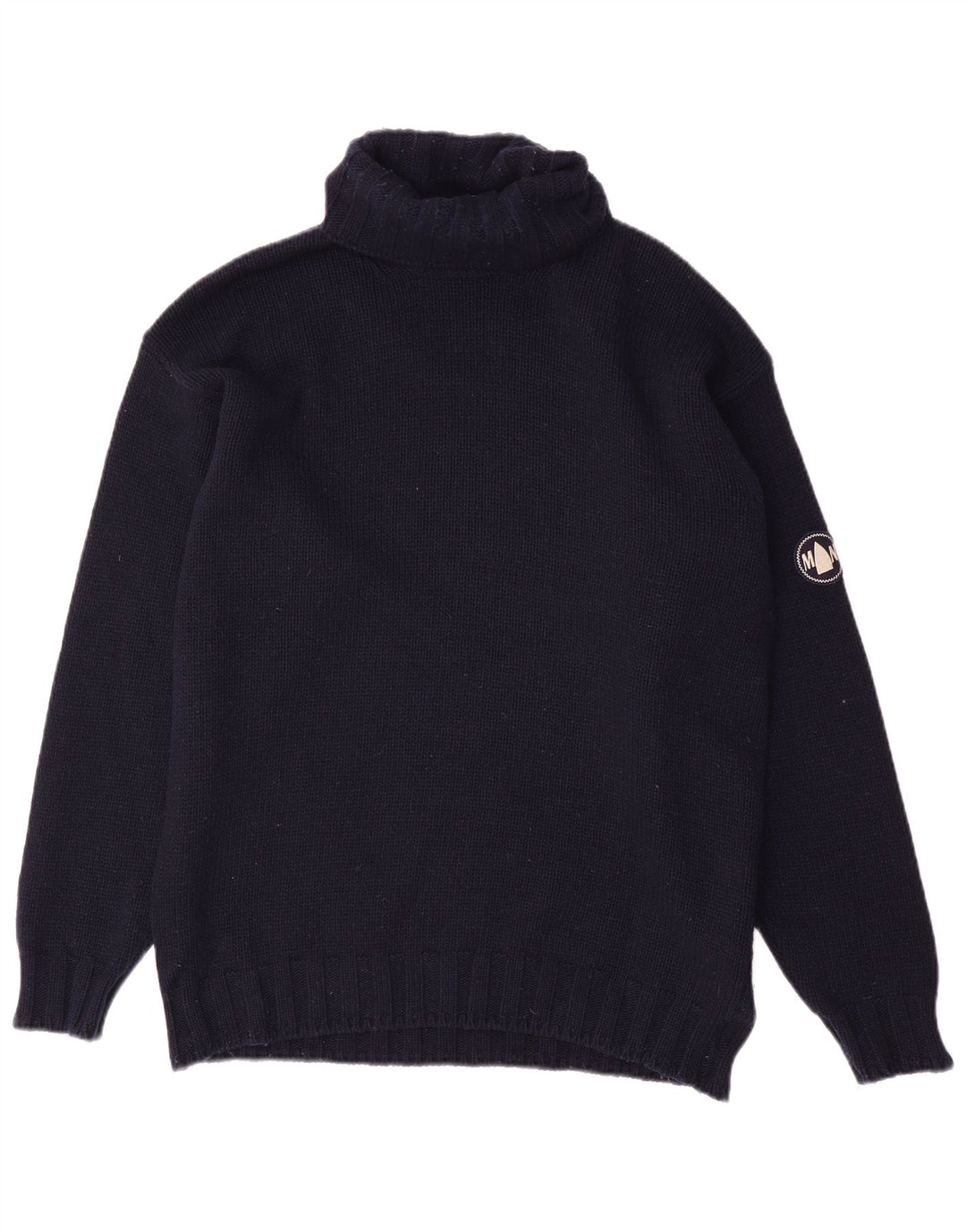 MURPHY & NYE Pull Col Roulé Homme Bleu Marine Moyen Laine