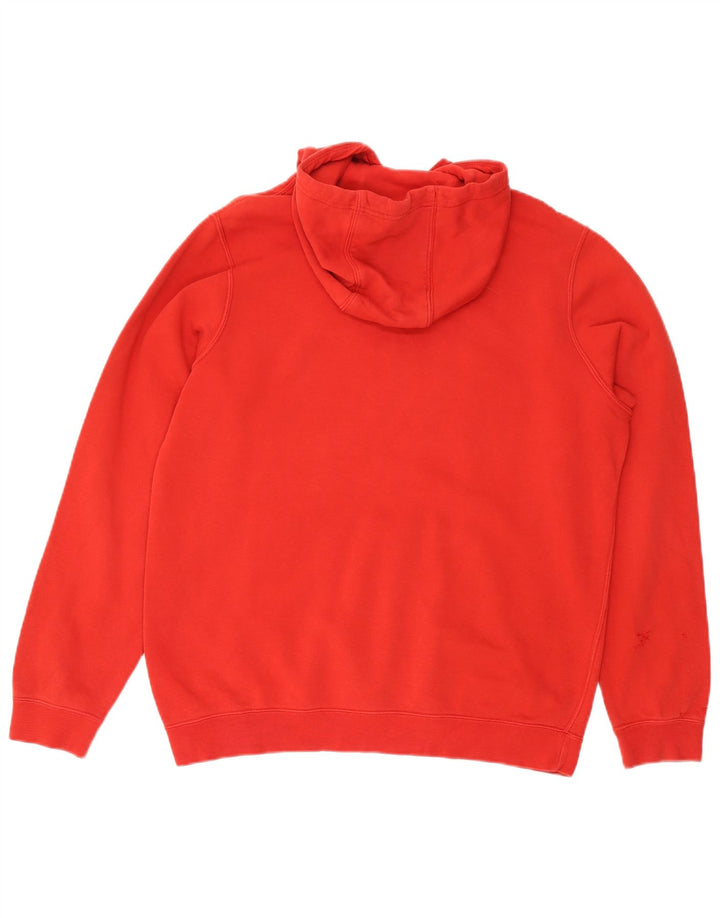 Nike Pull à capuche pour homme en coton rouge Large