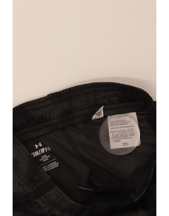 UNDER ARMOUR Short de sport graphique pour fille 7-8 ans Petit camouflage noir