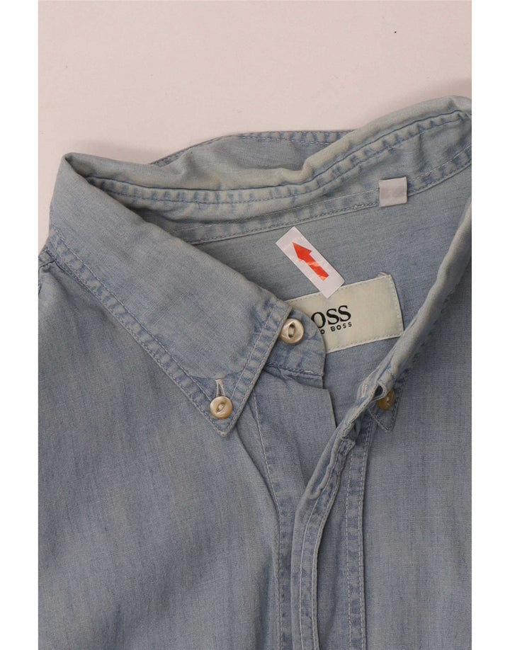 Hugo Boss Chemise homme grand bleu