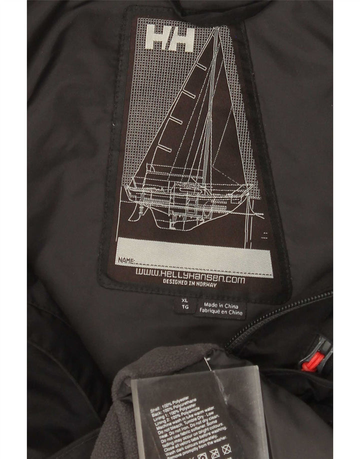 Helly Hansen Veste coupe-vent graphique pour homme UK 42 XL Noir Polyester