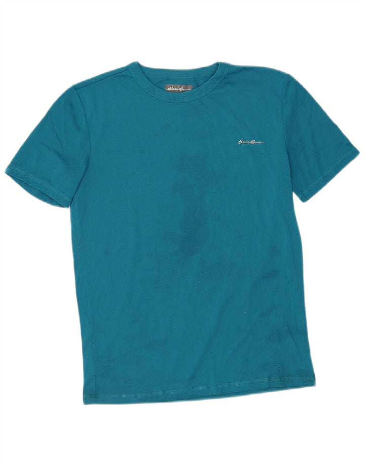 Eddie Bauer T-Shirt Garçon 14-15 Ans Grand Bleu Polyester