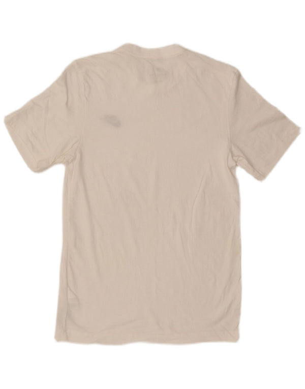 Nike T-Shirt Homme Haut XS Blanc Coton