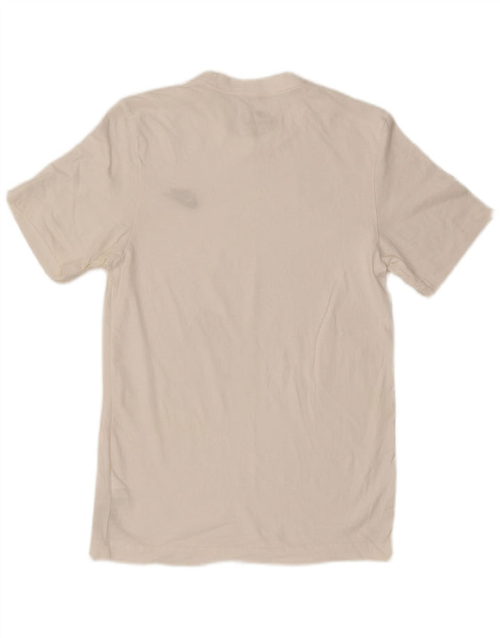 Nike T-Shirt Homme Haut XS Blanc Coton