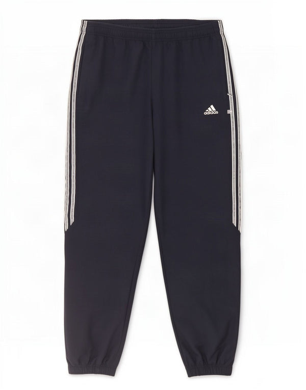 Adidas Pantalon de survêtement pour homme Pantalon de jogging Large Bleu marine Polyester