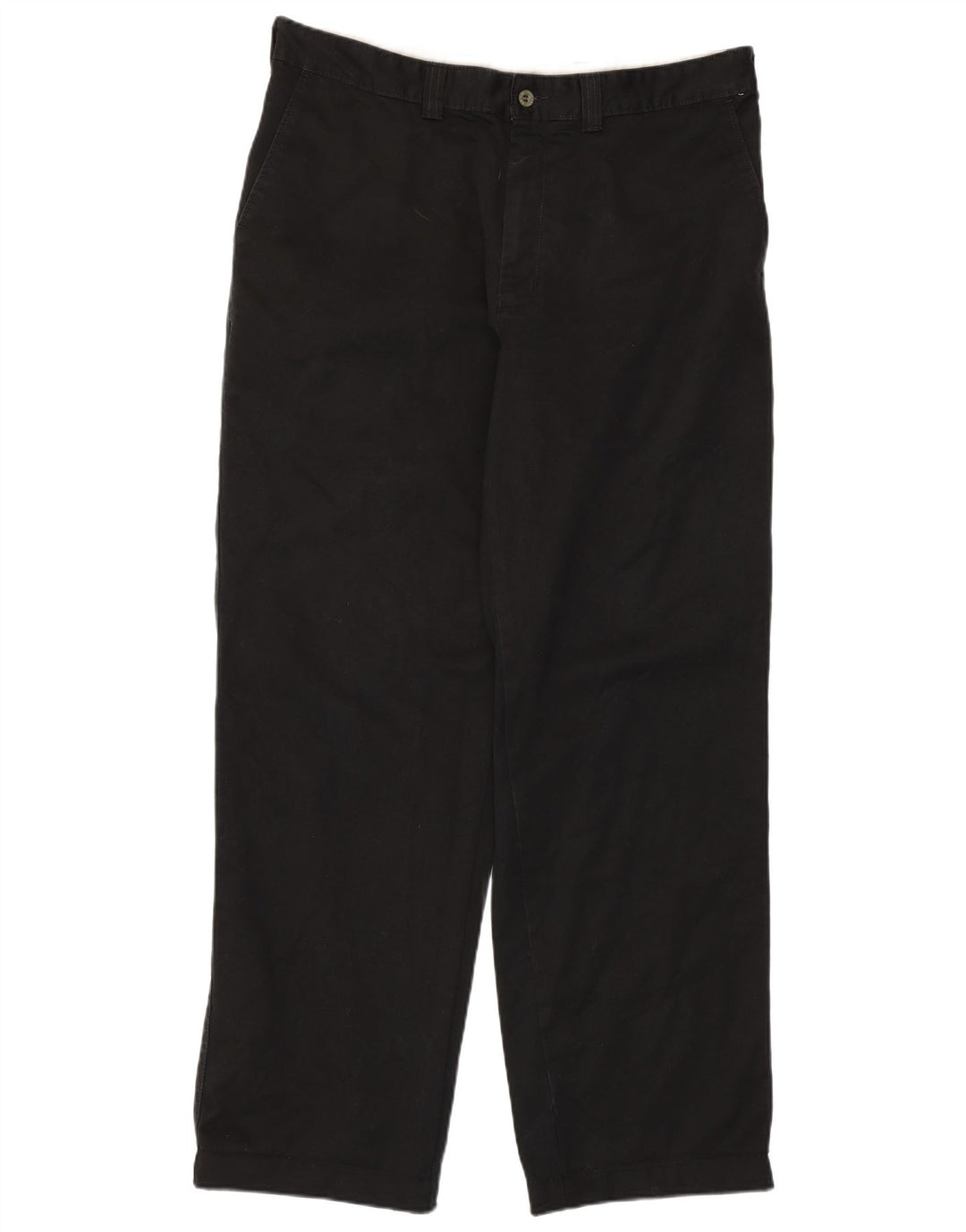 DOCKERS Pantalon Chino Droit Homme W36 L32 Noir Coton