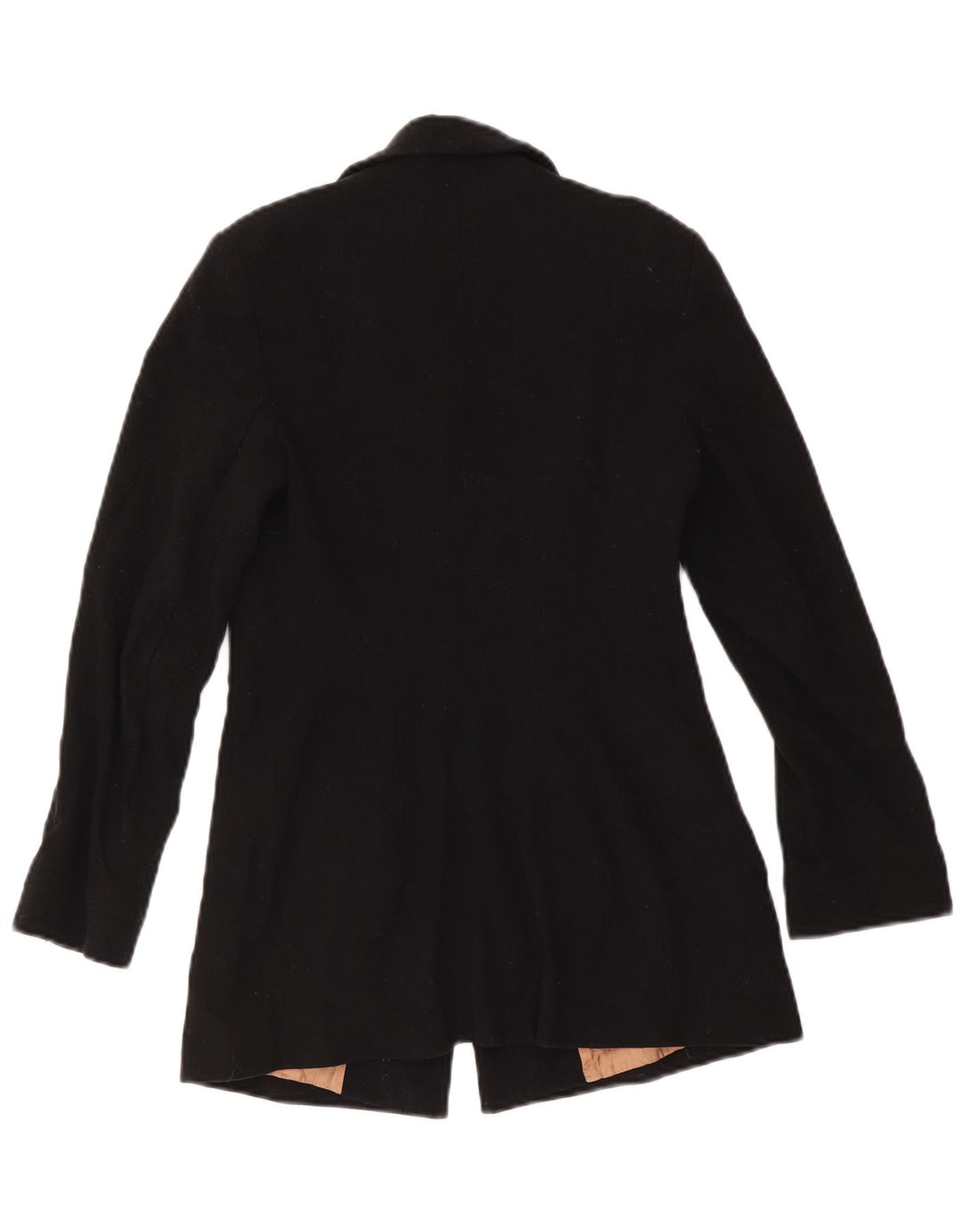 Massimo Dutti Veste Blazer 4 Boutons Femme EU 38 Petite Laine Noire