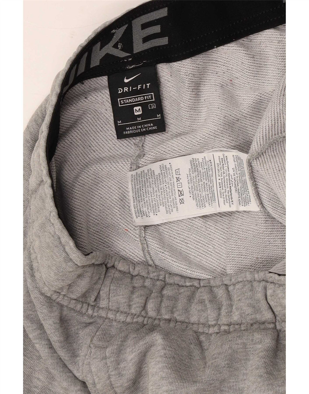 Pantalon de survêtement Nike Dri Fit Standard Fit pour homme, gris moyen