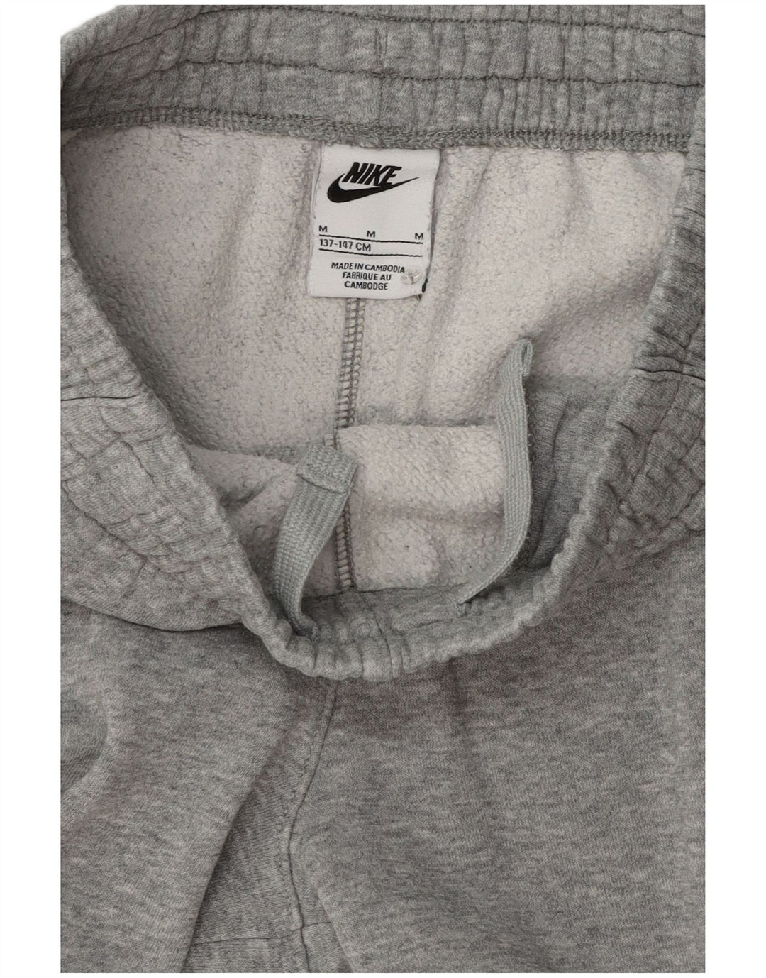 Nike Pantalon de survêtement cargo garçon 10-11 ans Gris moyen moucheté