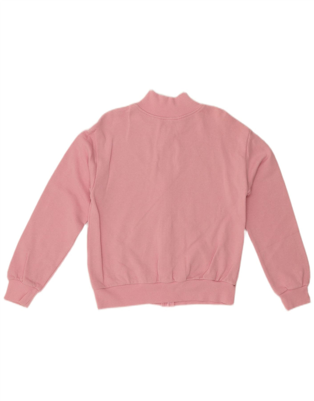 BENETTON Veste de Survêtement Graphique Fille 10-11 Ans XL Rose Coton