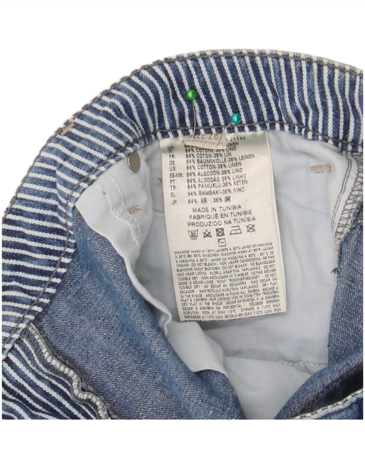 Short En Jean Diesel Femme W28 Bleu Moyen Coton