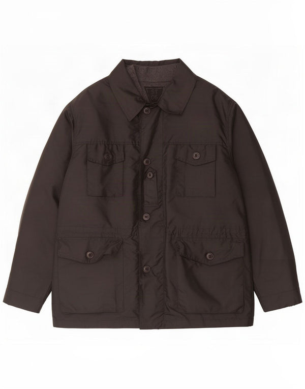 Vintage Veste réversible pour homme UK 40 Large Noir