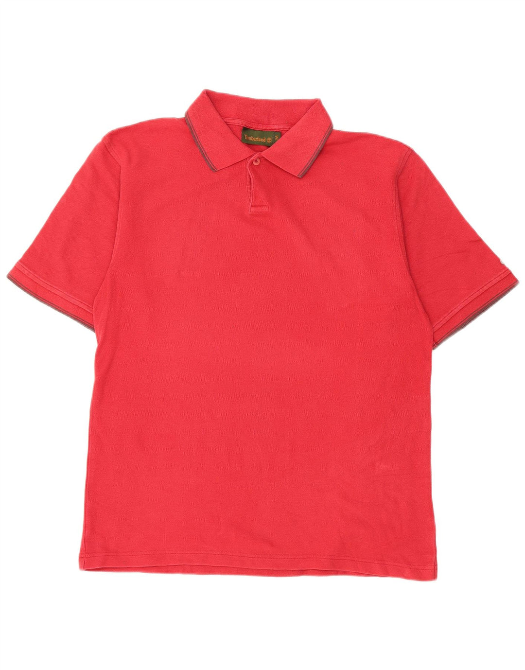 Timberland Polo Homme Rouge Moyen Coton