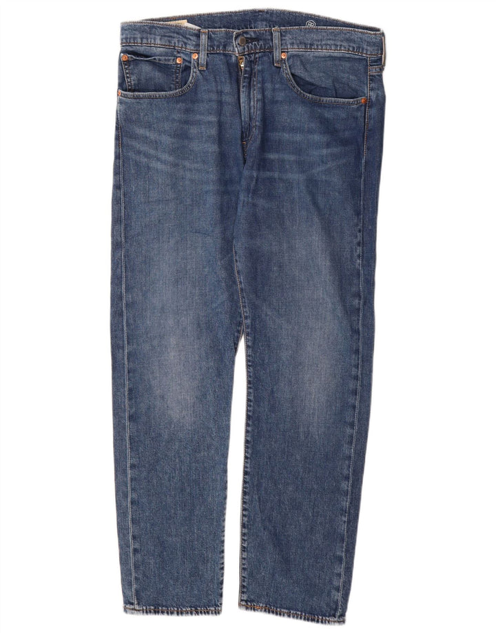 LEVI'S Jean 502 Tapered Homme W34 L30 Bleu Coton